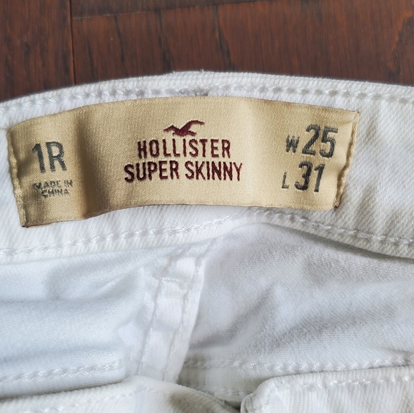 Hollister jeans 1R white - Picture 3 of 3